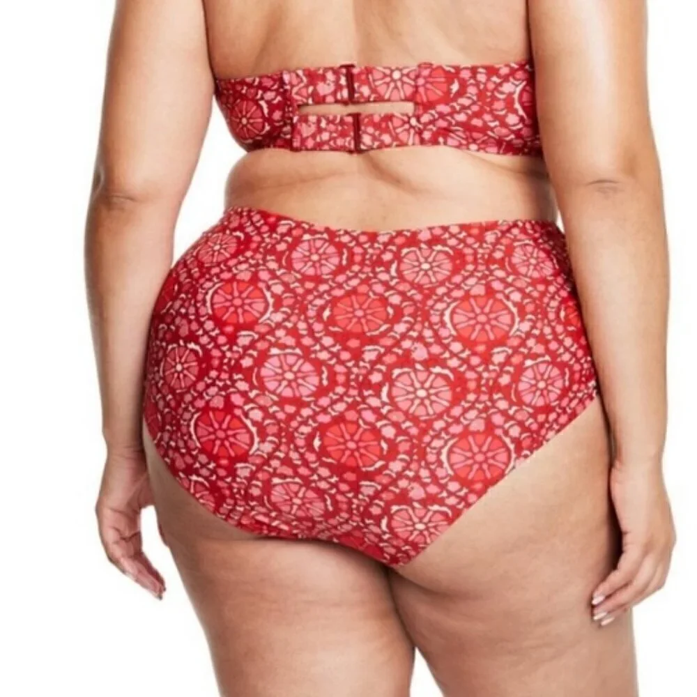 Rhode X Target  Zinnia Bikini Top Plus Size 1X NWOT